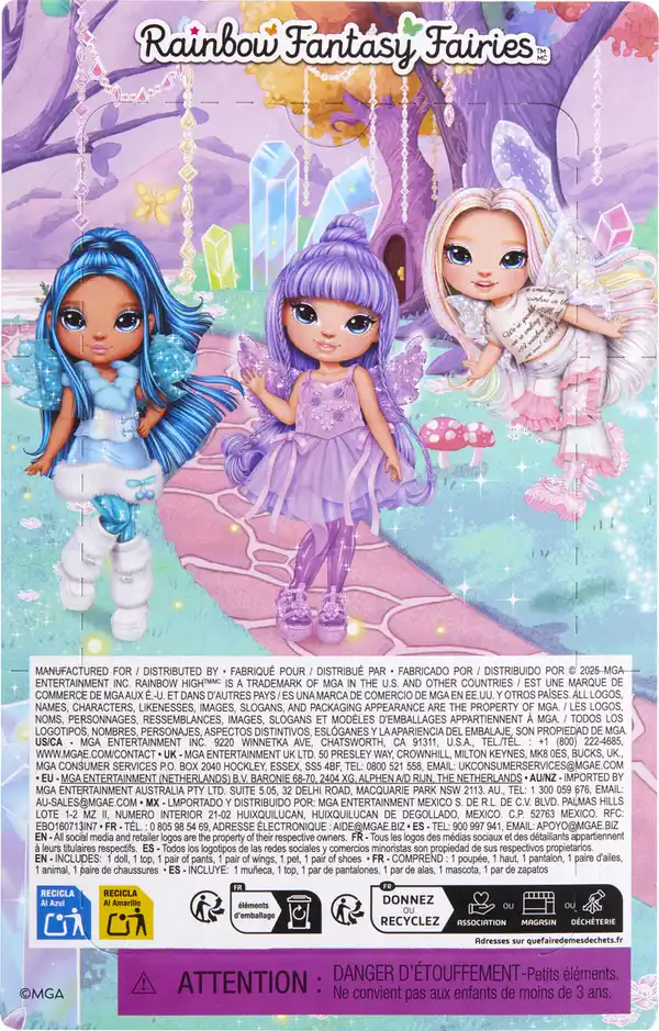 Bild 3 von MGA Rainbow High Littles Rainbow Fantasy Fee