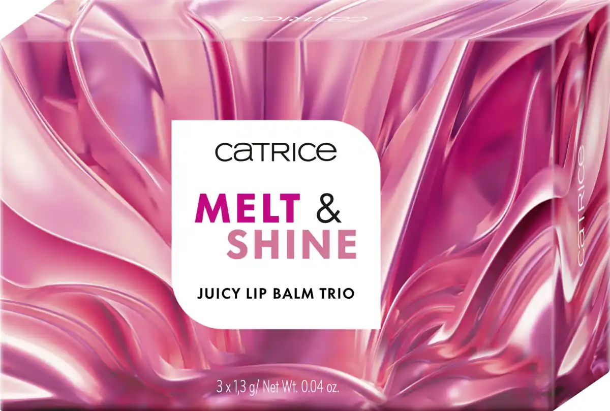 Bild 2 von Catrice Melt & Shine Juicy Lip Balm Trio 01 Drippin' In Shine, 3,9 g 3 x 1,3 g