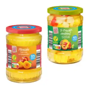 SWEET VALLEY Obst im Glas 580ml