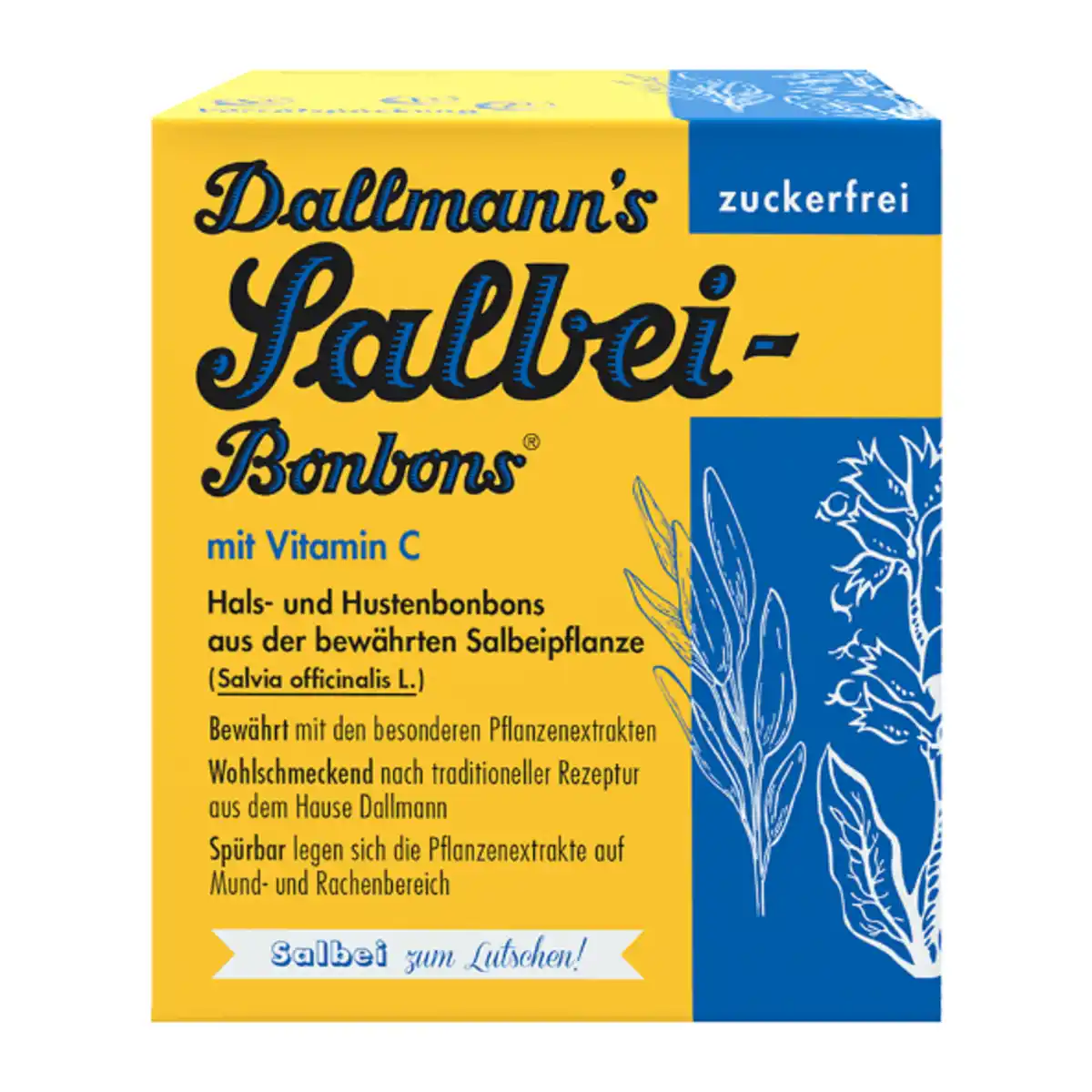 Bild 2 von DALLMANN’S Salbei-Bonbons 37g