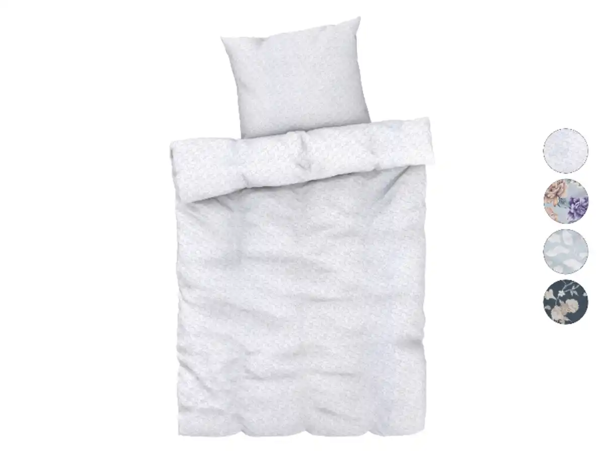 Bild 1 von LIVARNO home Mikrofaser-Satin-Bettwäsche, 135 x 200 cm