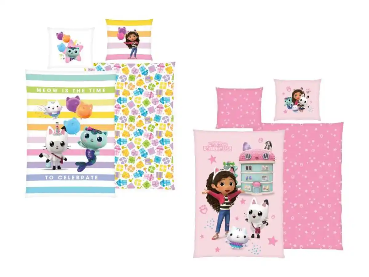 Bild 1 von Gabby´s Dollhouse Bettwäsche, 135 x 200 cm