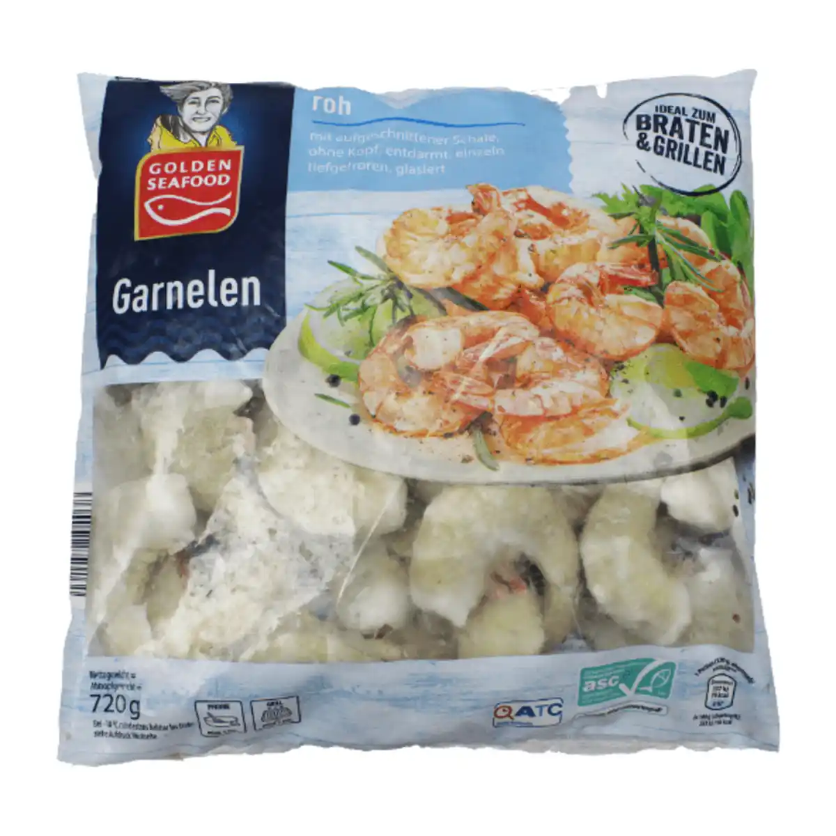 Bild 1 von GOLDEN SEAFOOD Garnelen 720g