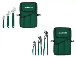 PARKSIDE® Rollgabelschlüssel-/Wasserpumpenzangen-Set
