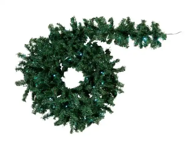 Bild 2 von LIVARNO home Tannengirlande LED