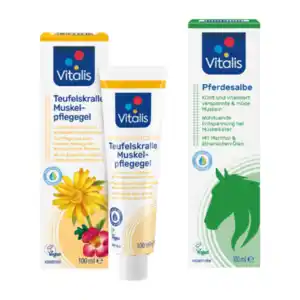 VITALIS Teufelskralle-Muskelpflege-Gel / Pferdesalbe 100ml