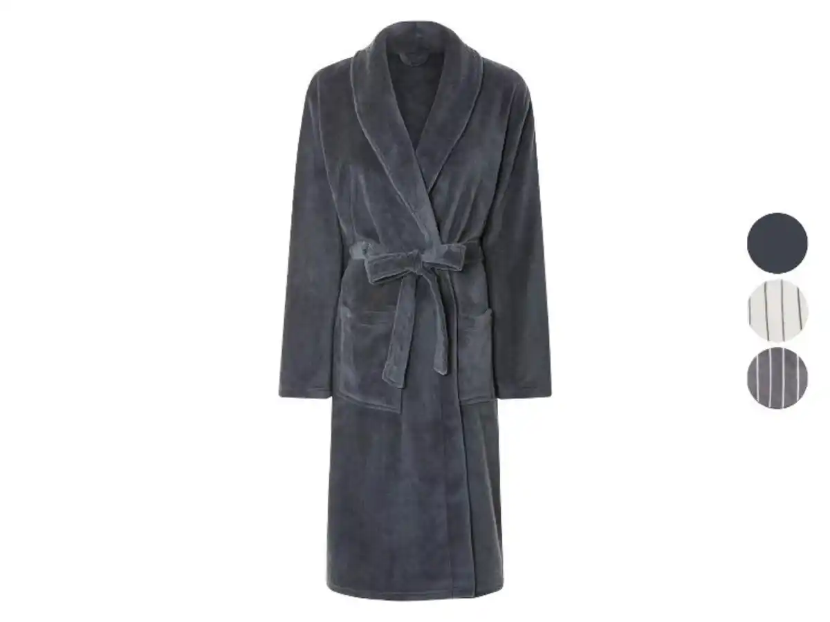 Bild 1 von LIVARNO home Unisex Bademantel, mit Schalkragen