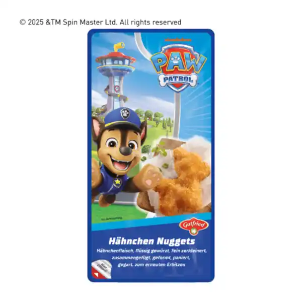 Bild 3 von PAW PATROL Hähnchen-Nuggets 250g