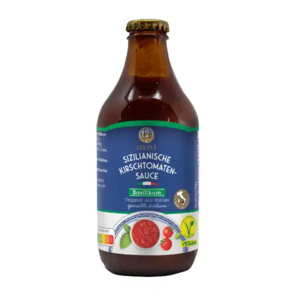 Bild 3 von CUCINA Sizilianische Kirschtomatensauce 330ml