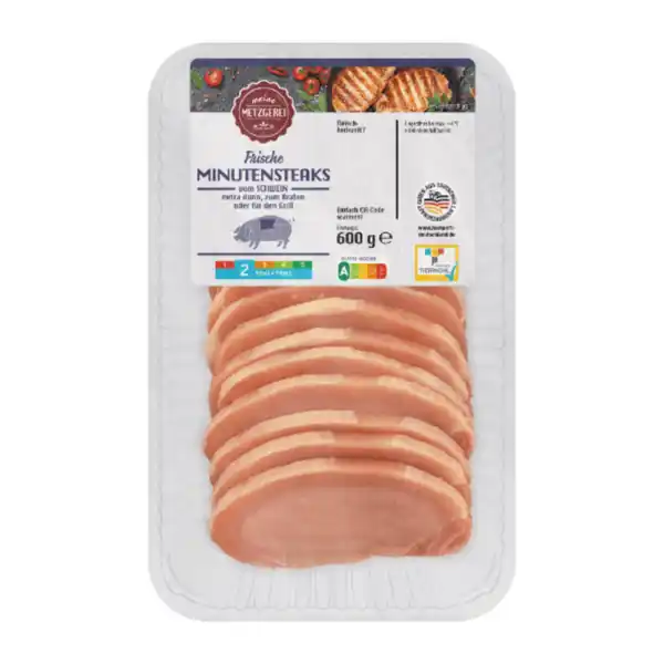 Bild 2 von MEINE METZGEREI Minutensteaks 600g