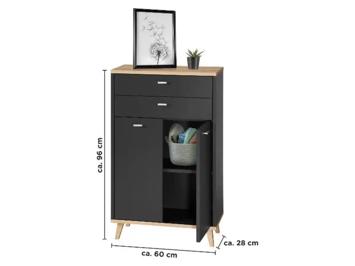 Bild 3 von LIVARNO® Bad-Seitenschrank »Corfu«