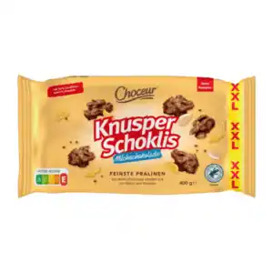 CHOCEUR Knusper-Schoklis XXL 400g