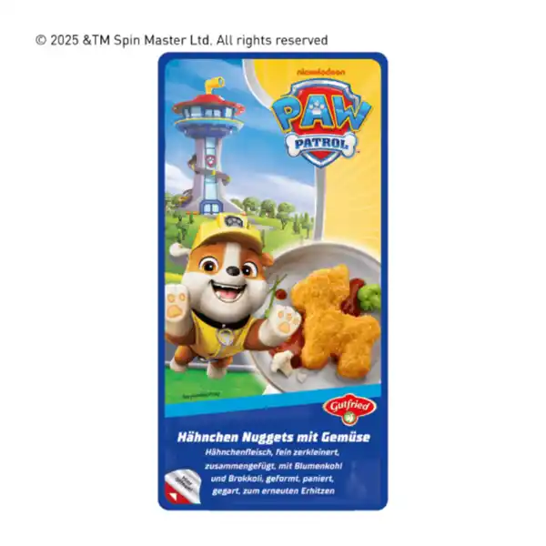 Bild 2 von PAW PATROL Hähnchen-Nuggets 250g