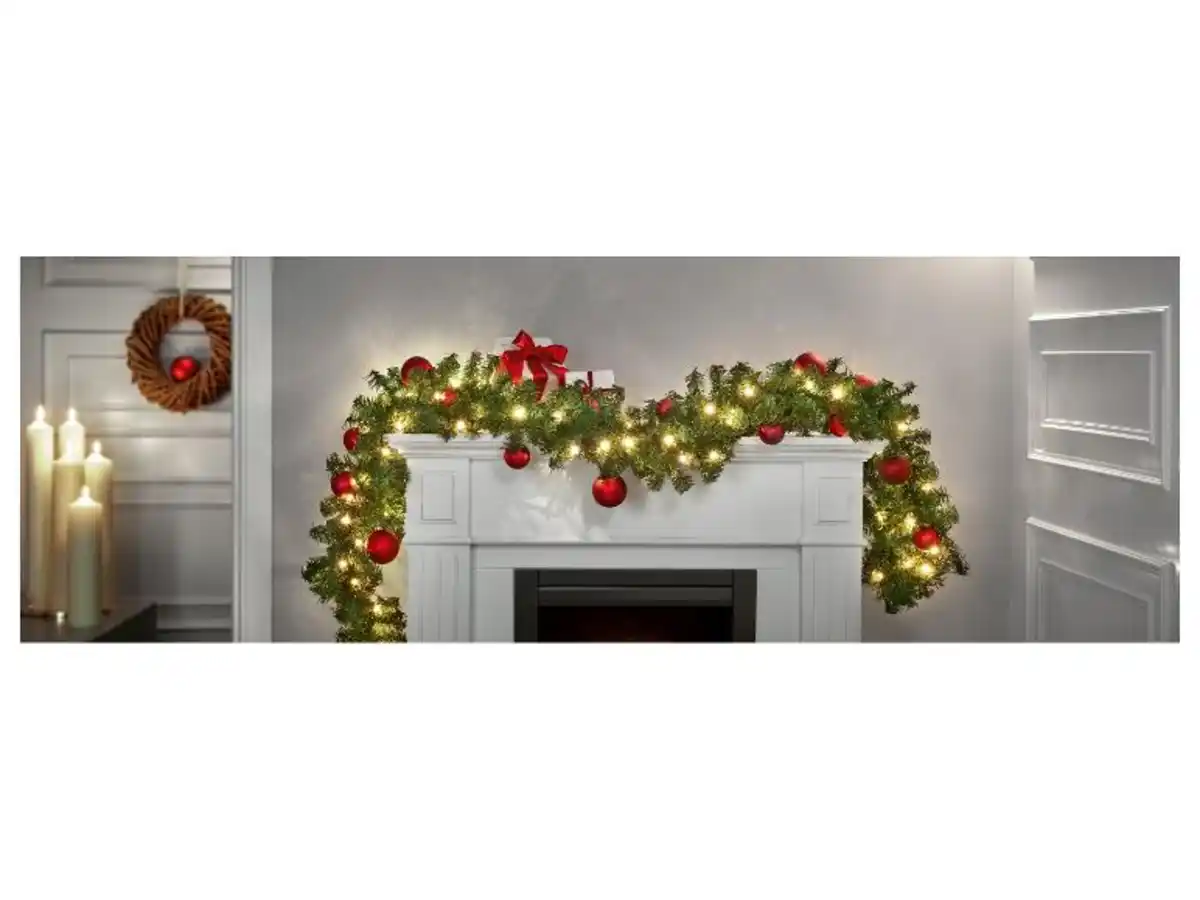 Bild 3 von LIVARNO home Tannengirlande LED