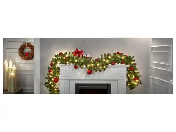 Bild 3 von LIVARNO home Tannengirlande LED