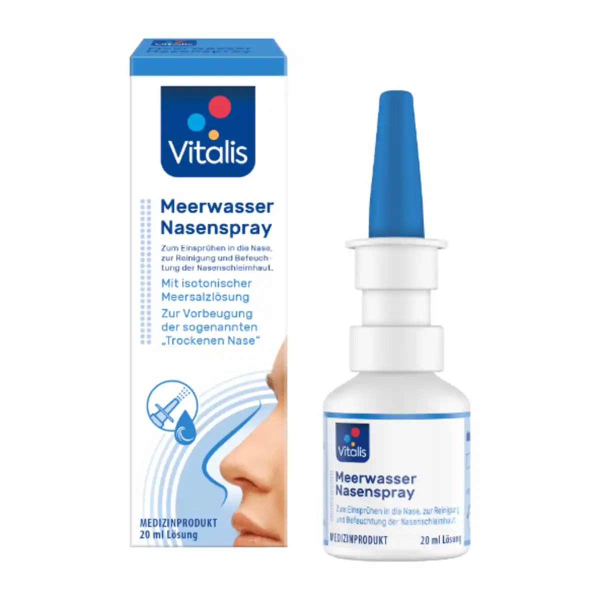Bild 2 von VITALIS Meerwasser-Nasen- / Schnupfenspray 20ml