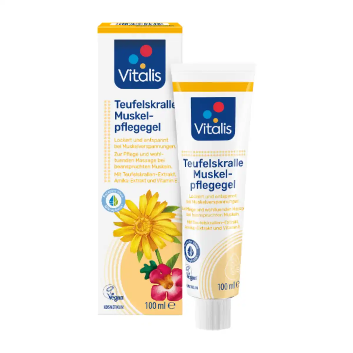 Bild 2 von VITALIS Teufelskralle-Muskelpflege-Gel / Pferdesalbe 100ml