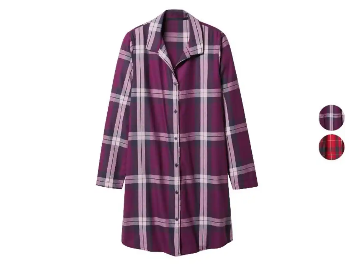 Bild 1 von esmara® Damen Flanell Bigshirt