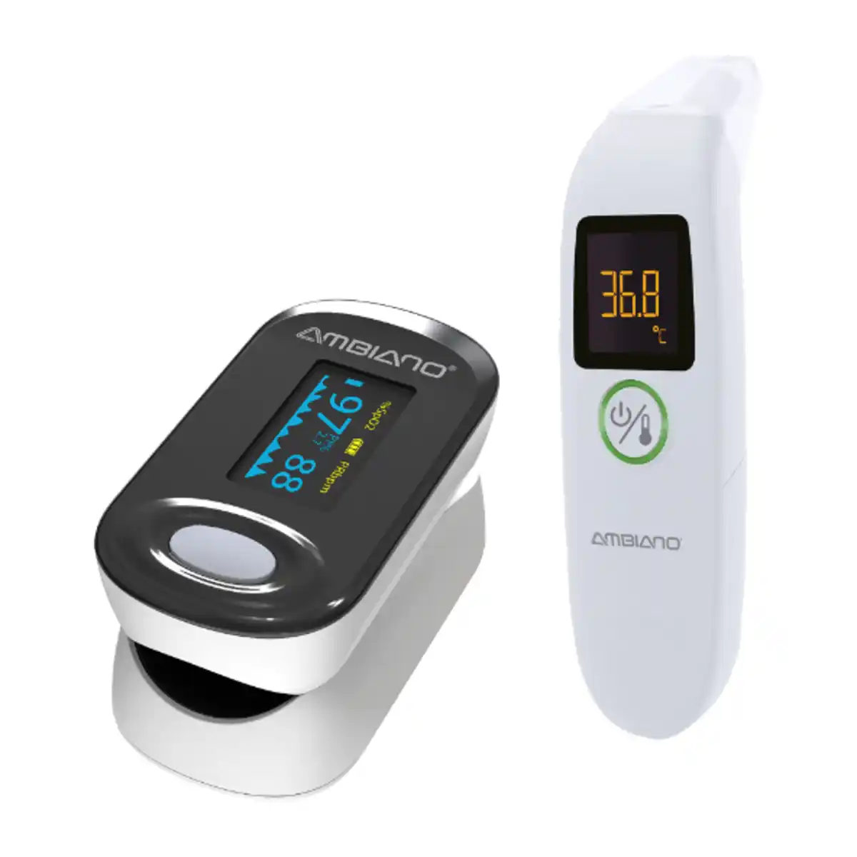 Bild 1 von AMBIANO Blutdruckmessgerät / Pulsoximeter / Thermometer