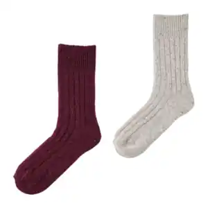 UP2FASHION Wollsocken mit Seide