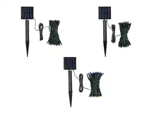 LIVARNO home Lichterkette Solar, 50 LEDs
