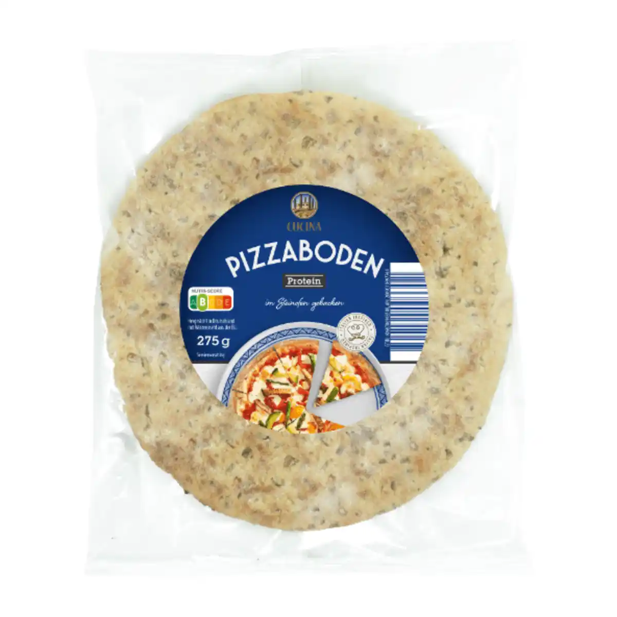 Bild 1 von CUCINA Pizzaboden Protein 275g