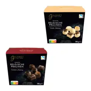 GOURMET FINEST CUISINE Feinste Belgische Pralinen 300g