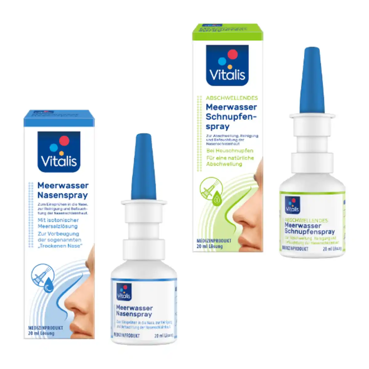 Bild 1 von VITALIS Meerwasser-Nasen- / Schnupfenspray 20ml