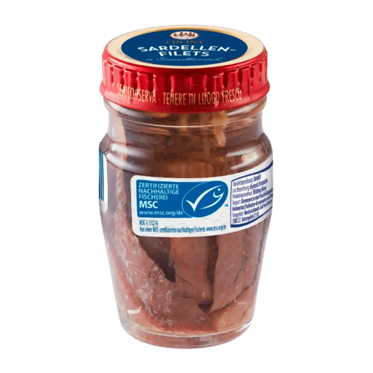 Bild 1 von CUCINA Sardellenfilets 80g