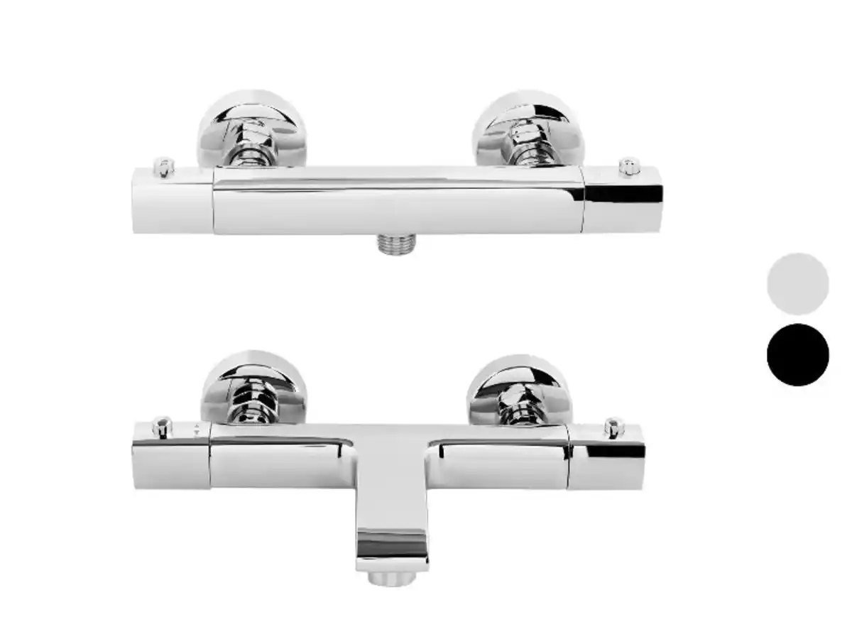 Bild 1 von LIVARNO home Thermostat-Duscharmatur / Thermostat-Wannenfüllarmatur