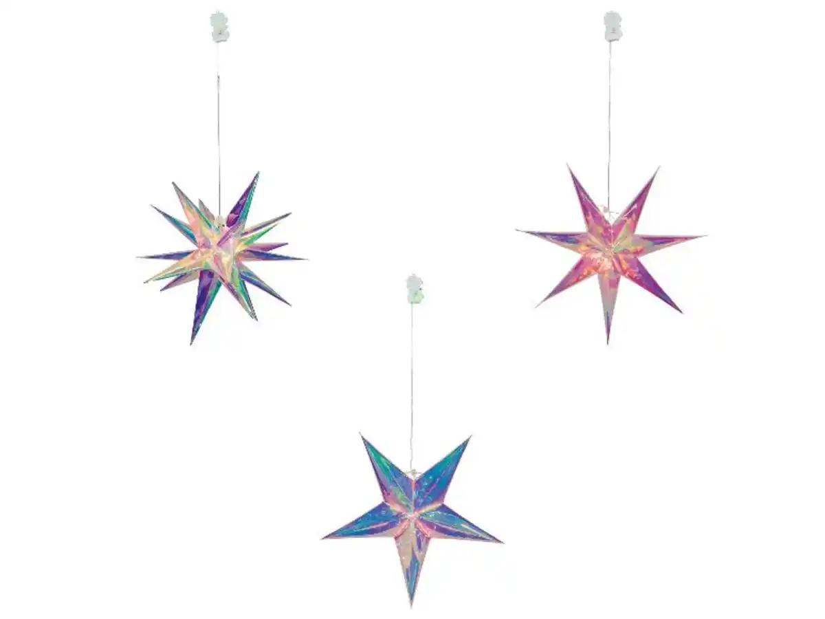Bild 1 von LIVARNO home Faltbarer Stern »Holographic 3D«
