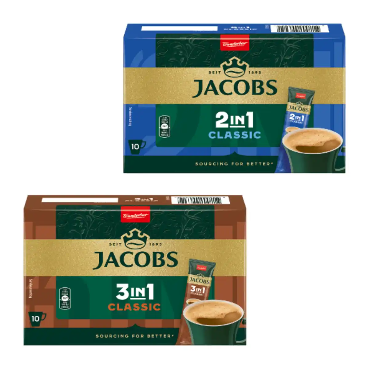 Bild 1 von JACOBS 2 in 1 / 3 in 1 Sticks