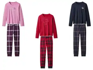 esmara® Kinder Pyjama mit Hose aus Flanell