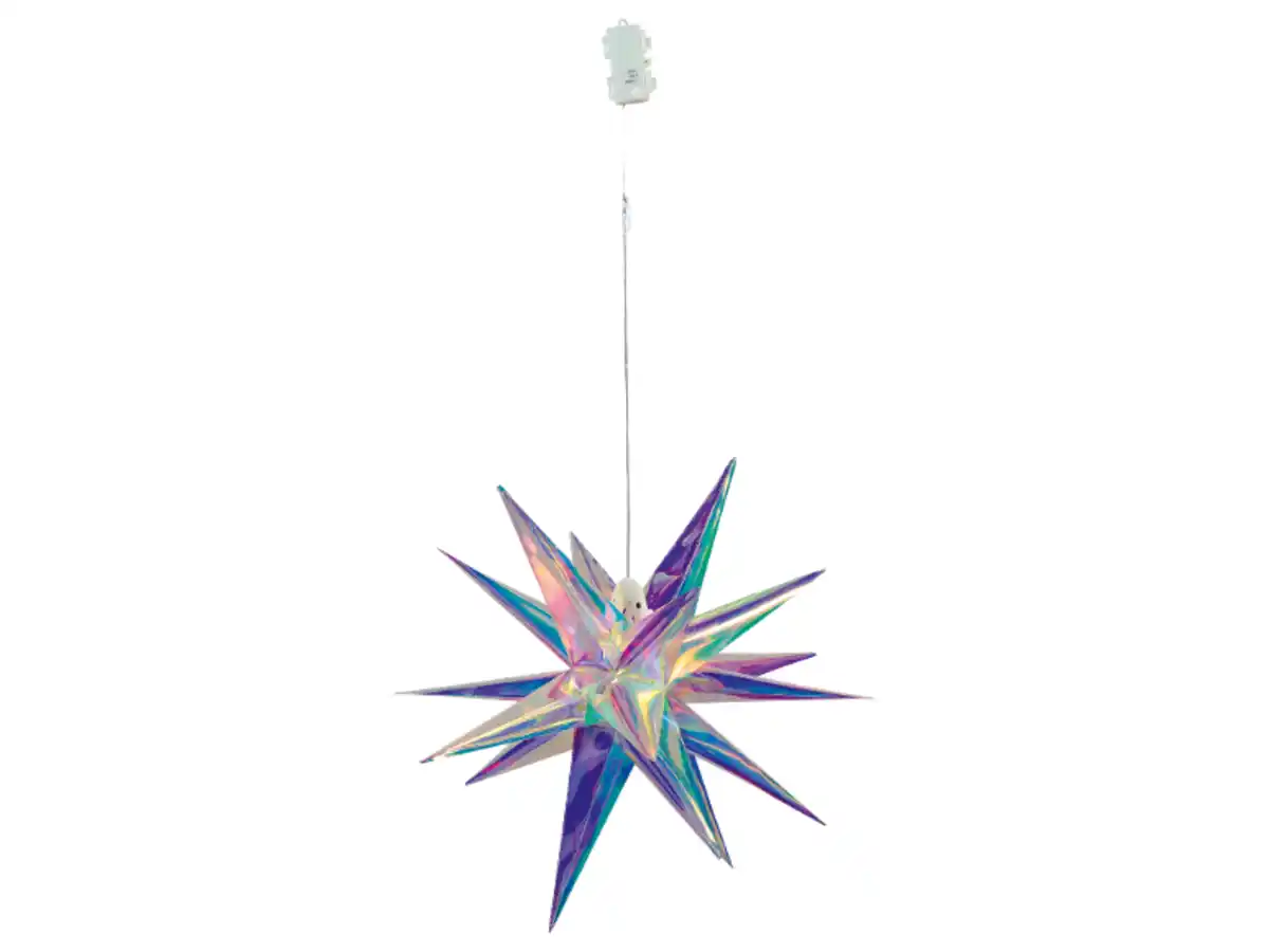 Bild 3 von LIVARNO home Faltbarer Stern »Holographic 3D«