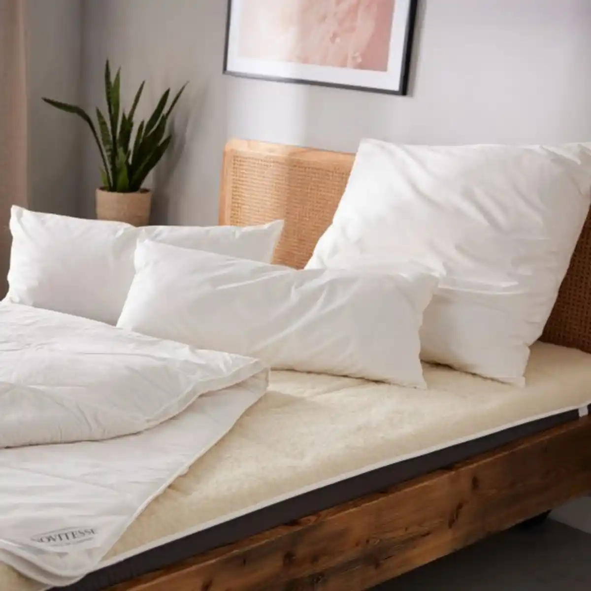 Bild 4 von NOVITESSE Woll-Kopfkissen