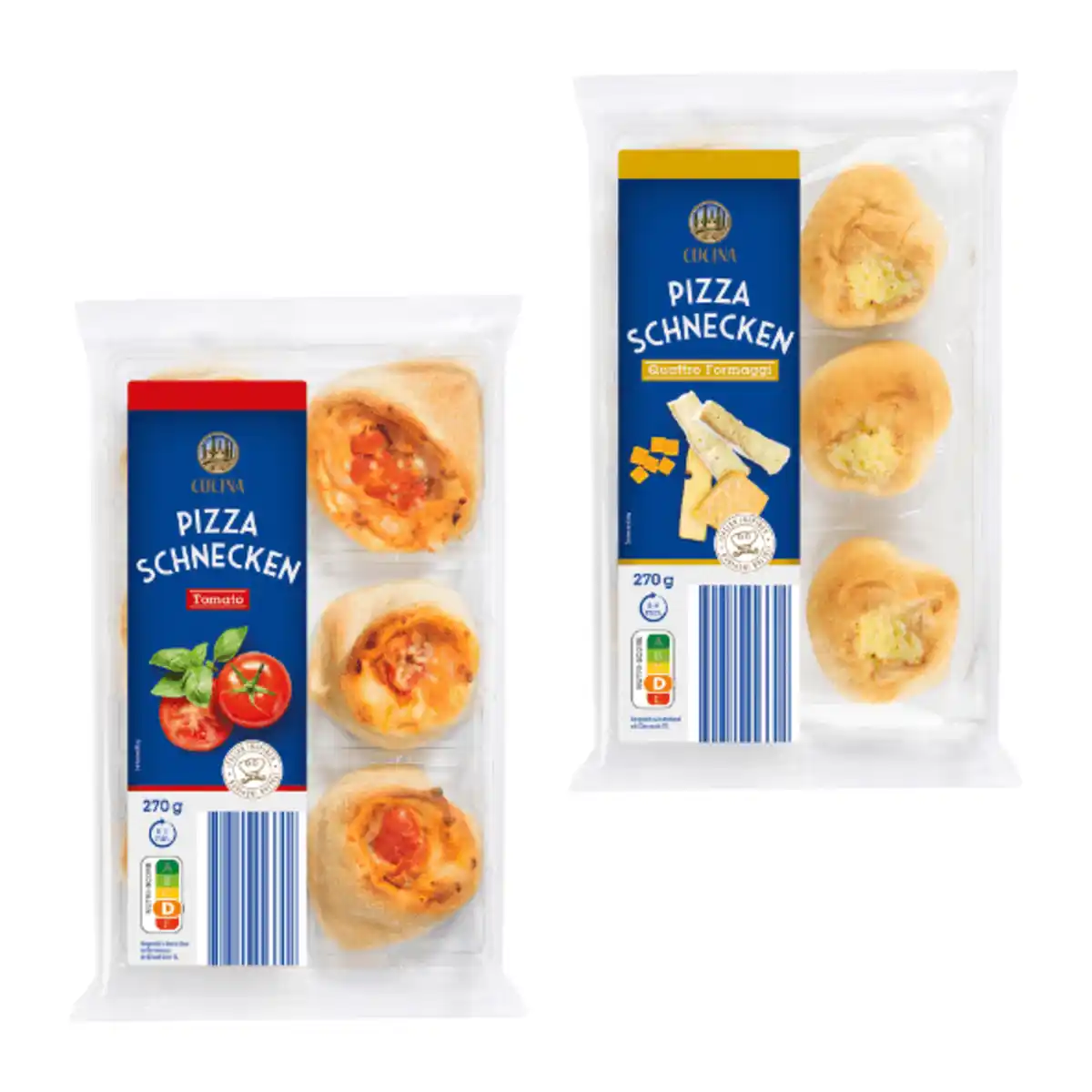 Bild 1 von CUCINA Pizzaschnecken 270g