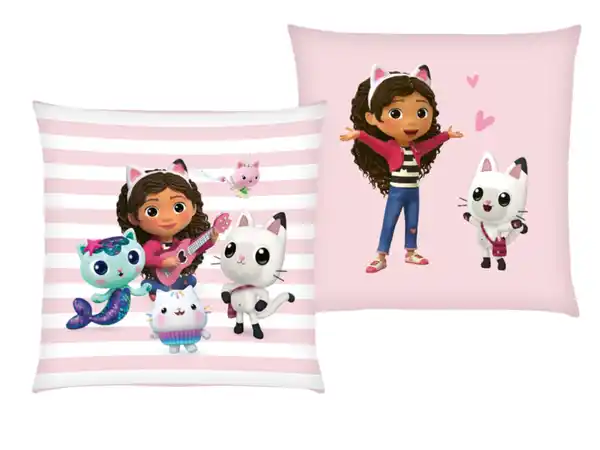 Bild 3 von Gabby´s Dollhouse Kinder Kuscheldecke mit Kissen