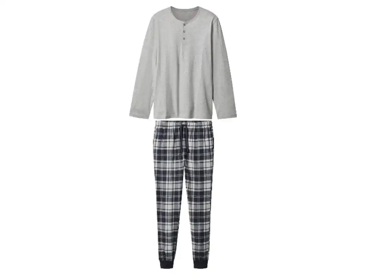 Bild 2 von esmara Men Herren Pyjama mit Hose aus Flanell