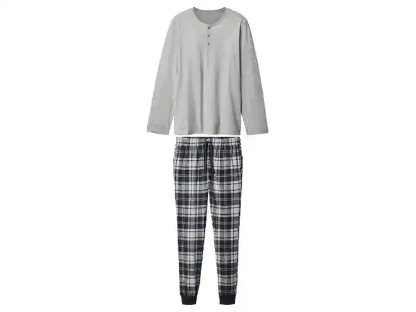 Bild 2 von esmara Men Herren Pyjama mit Hose aus Flanell