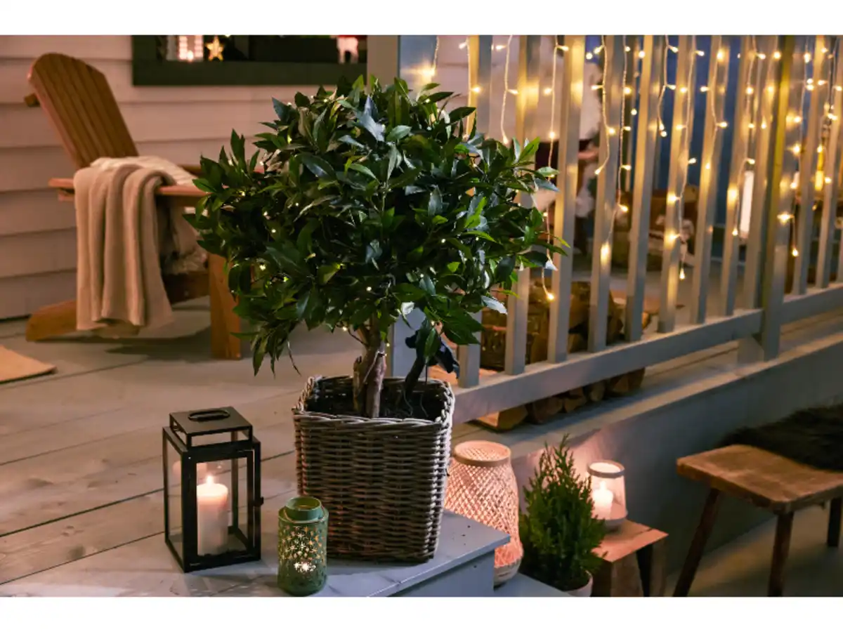 Bild 3 von LIVARNO home Balkonvorhang, mit 8 Funktionen