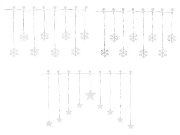 Bild 1 von LIVARNO home LED-Lichtervorhang