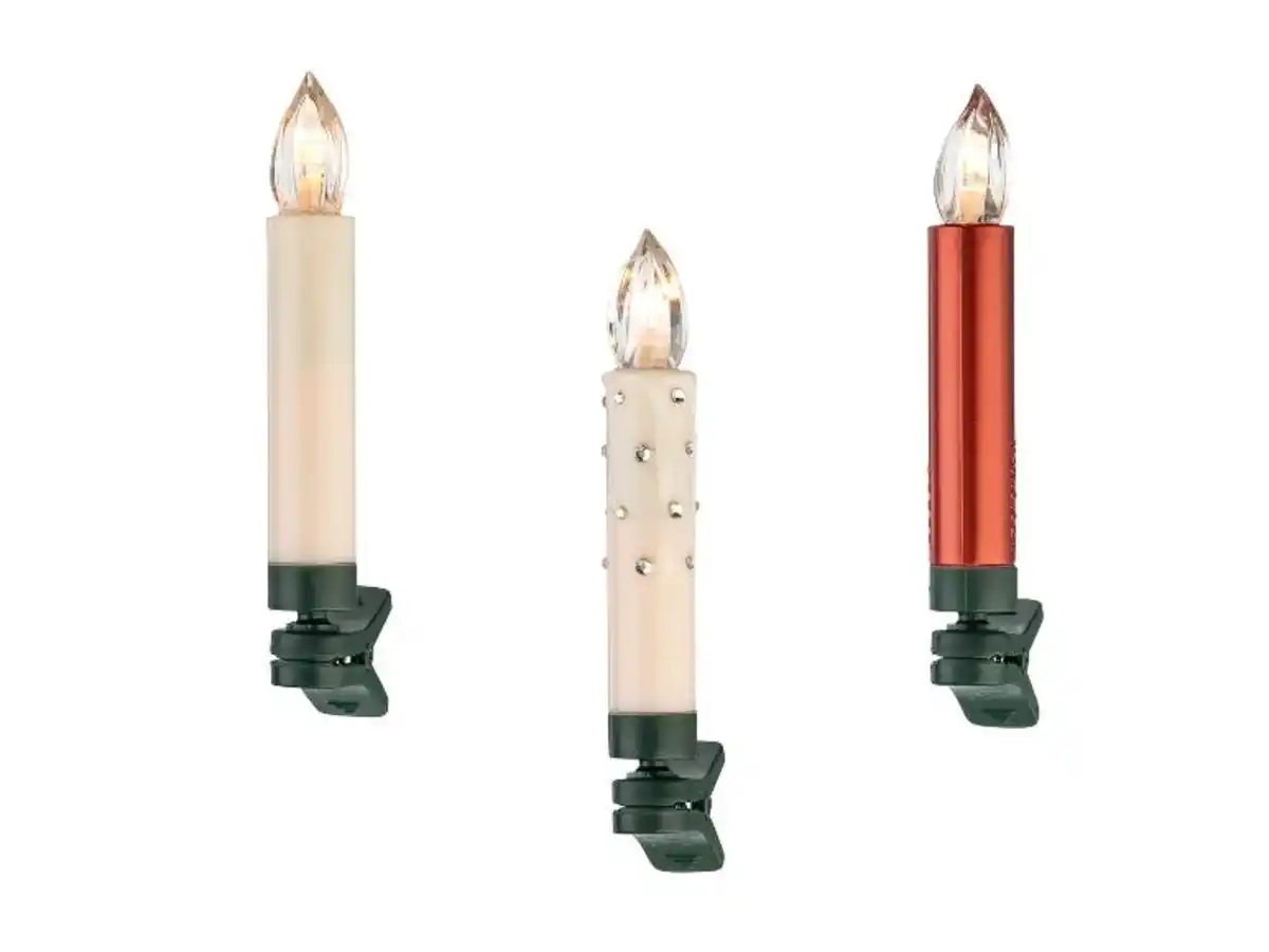 Bild 1 von LIVARNO home Kabellose LED-Weihnachtsbaumkerzen, 15-tlg.
