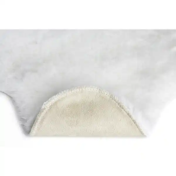 Bild 4 von LUXORLIVING Deko-Fell »Coste«, BxL: 55 x 80 cm, Polyester, weiß