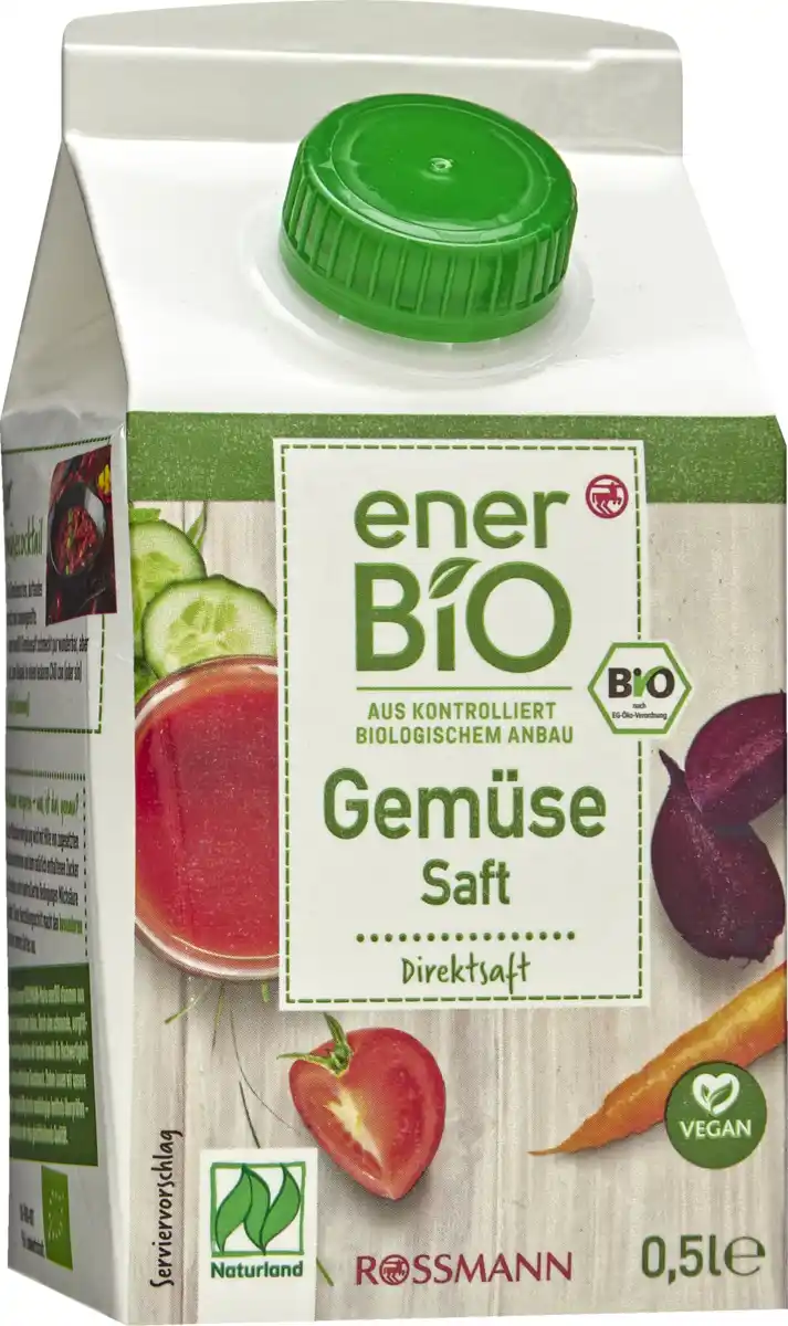 Bild 1 von enerBiO Gemüsesaft Naturland, 500 ml