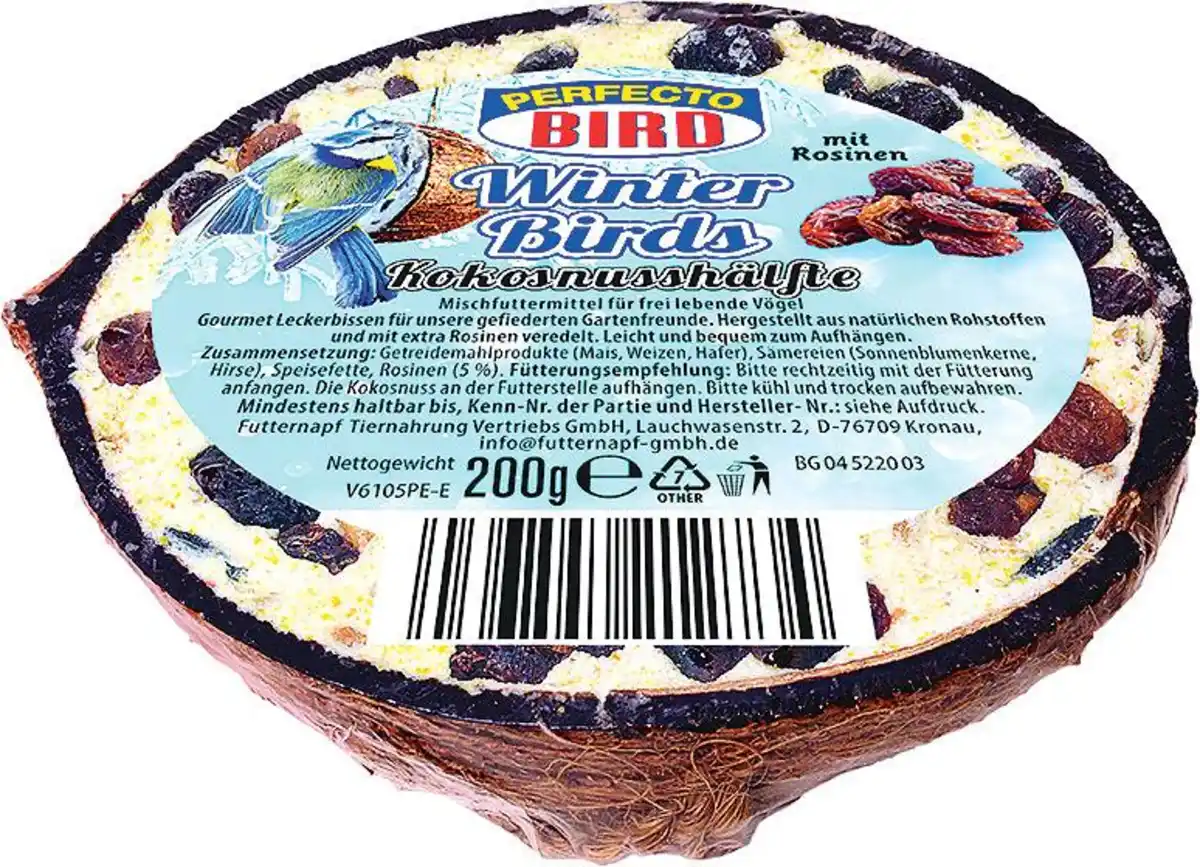 Bild 3 von Perfecto Bird Halbe Kokosnüsse 200 g