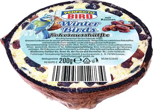 Bild 3 von Perfecto Bird Halbe Kokosnüsse 200 g