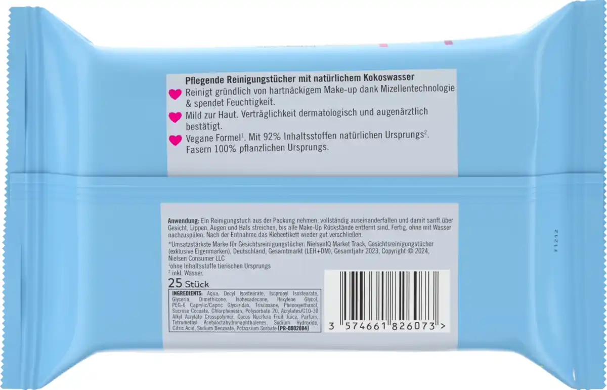 Bild 2 von bebe Pflegende Reinigungstücher