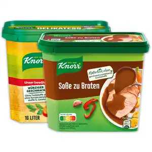 Knorr Delikatess Brühe / Jäger Soße / Soße zu Braten