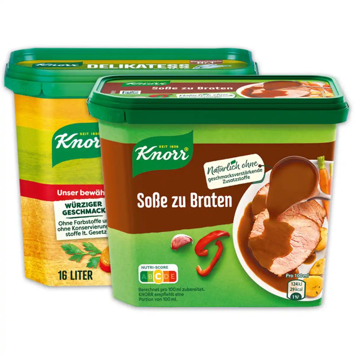 Bild 1 von Knorr Delikatess Brühe / Jäger Soße / Soße zu Braten