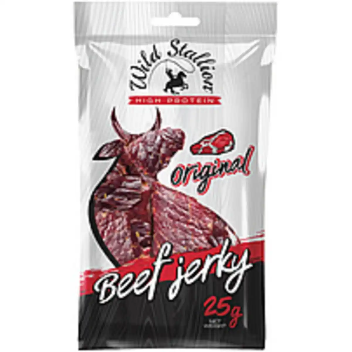 Bild 1 von "WILD STALLION" Beef Jerky Original - Getrocknetes Rindfleis...